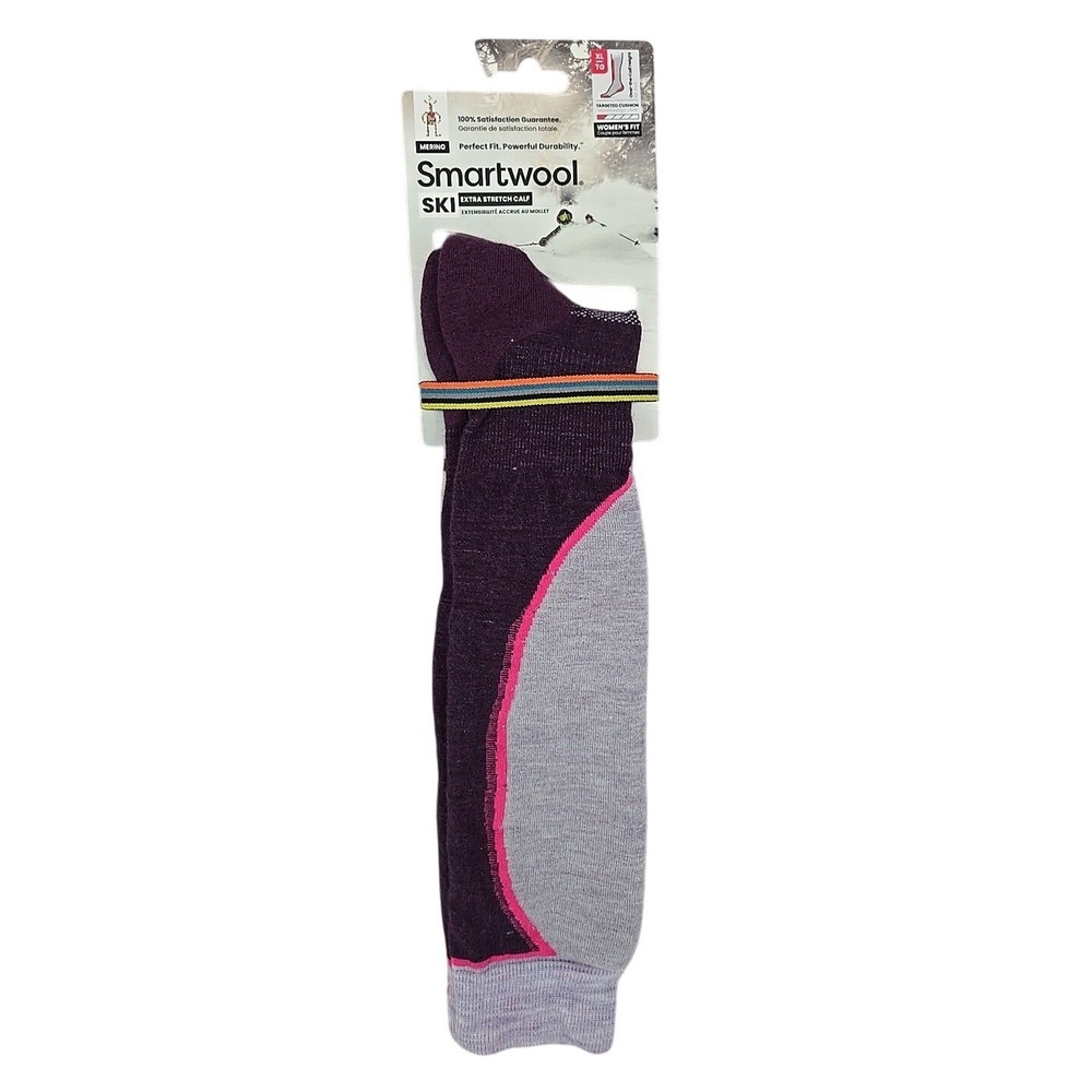 Smartwool Women's Ski Socks Merino Wool Extra Stretch Calf Over the Calf XL NWT